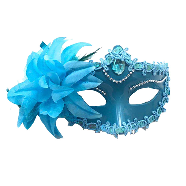 Mask Dance Mask Halloween Venice Princess Cosplay Props New Cross-Border Makeup Half Face Mask