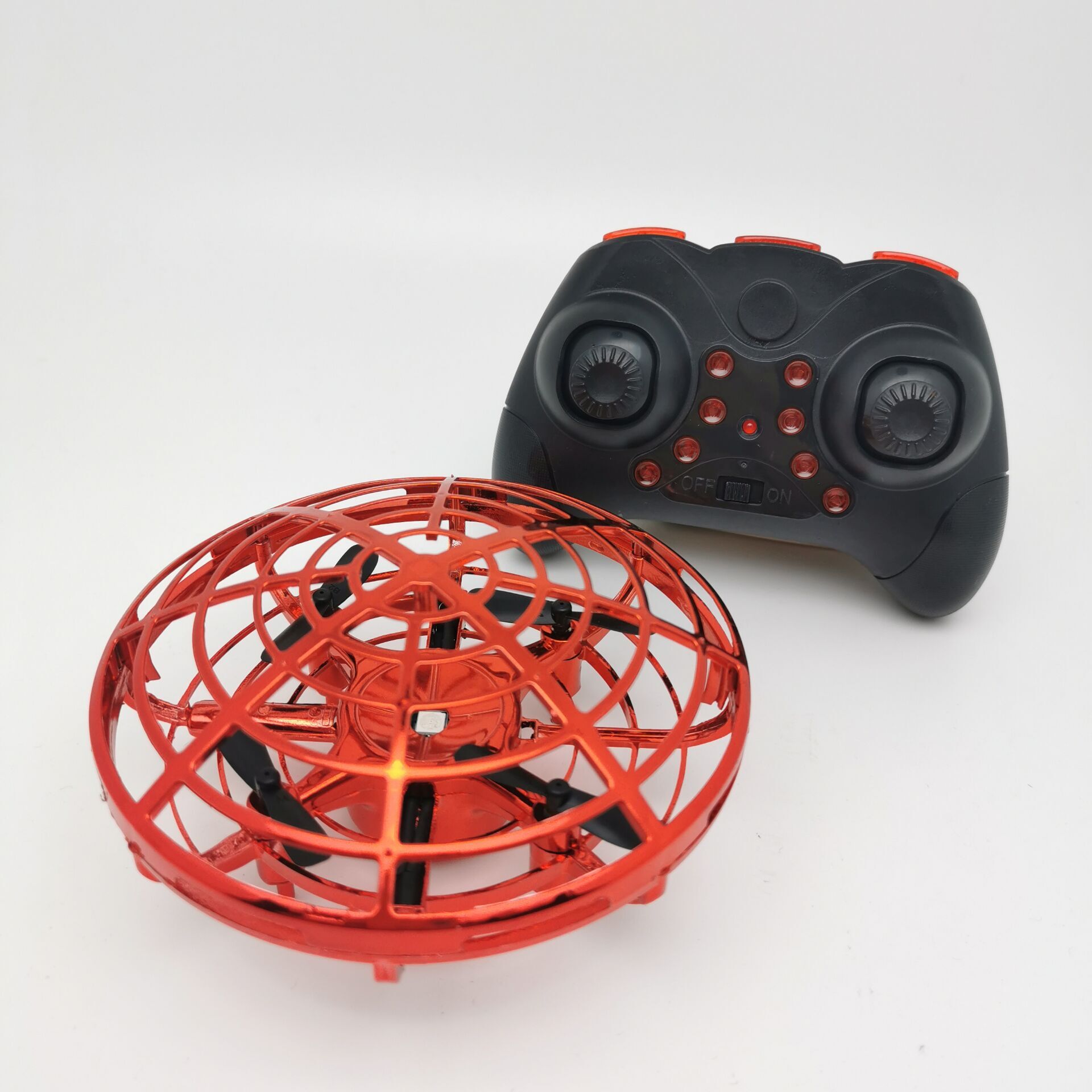 跨境爆款ufo悬浮飞碟感应飞行器 迷你智能玩具手势儿童感应飞碟