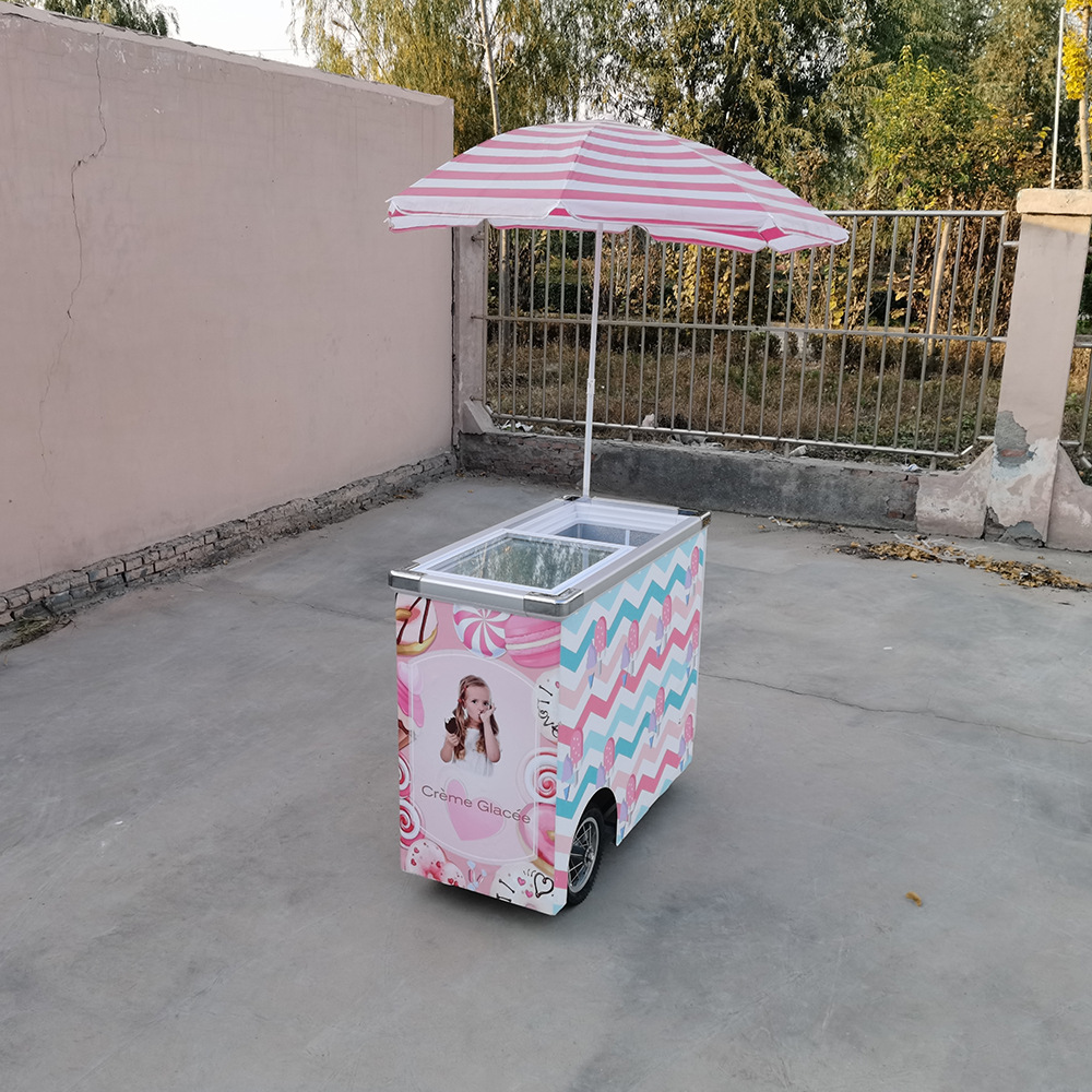 朱诺花车零食车面包售卖车倒骑驴倒骑自行车鲜花售卖车