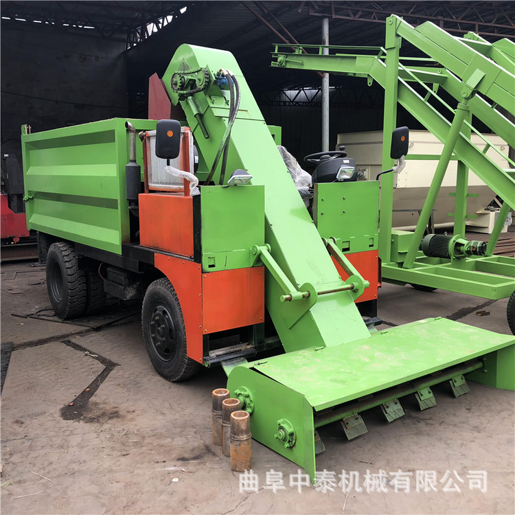 牛粪自动清粪车小型牛圈刮粪铲粪车养殖场粪便清理机养牛全套设备