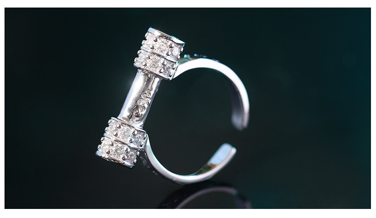 泰国佛牌真品 阿赞白矿 人缘鸟戒指 纯银法戒指环 财运魅力好姻缘