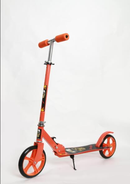 厂家直销全铁二轮滑板车成人儿童二轮滑板车 折叠滑板车一件代发