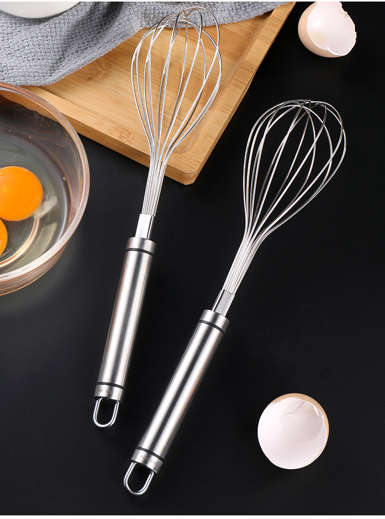 304不锈钢打蛋器手动迷你蛋糕打蛋器家用烘焙小型鸡蛋搅拌器商用