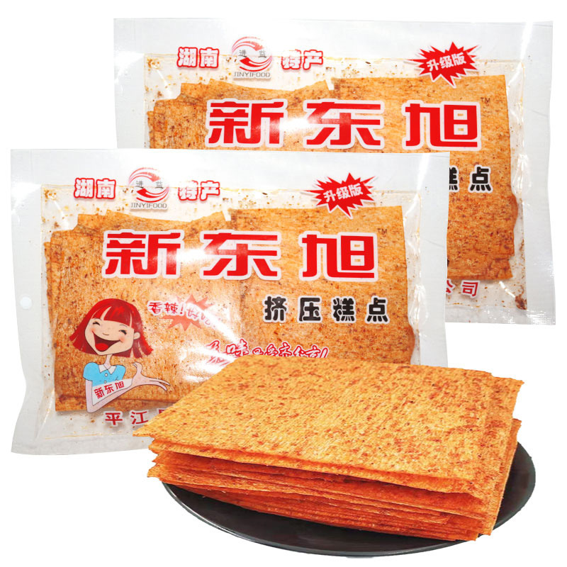 新东旭大辣片儿时手撕香辣片硬的老式麻辣怀旧110克