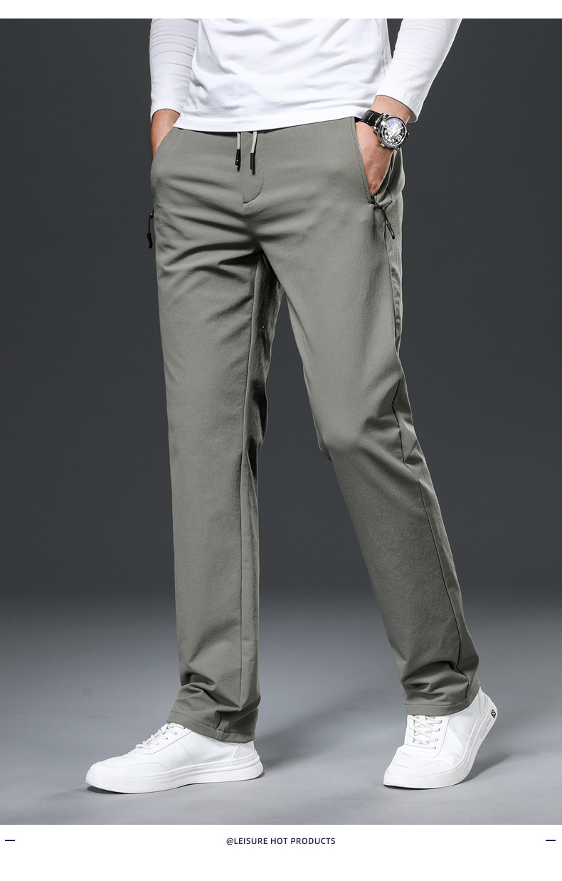 运动裤男加肥加大宽松休闲速干长裤大码男装春秋肥佬裤子潮胖男裤