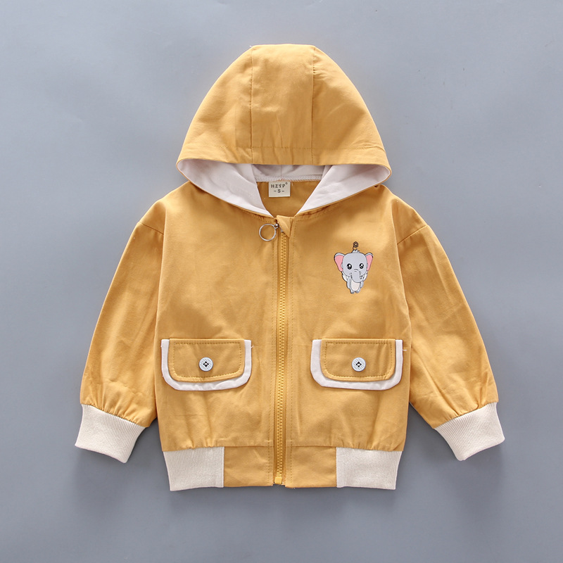 男女童外套2020春新款韩版卡通印花婴儿上衣儿童衣服厂家直供童装