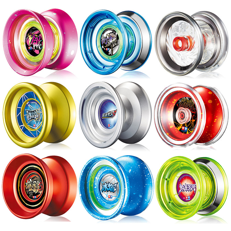 正品双钻死睡眠火力少年王悠悠球比赛用金属溜溜球yoyo男玩具