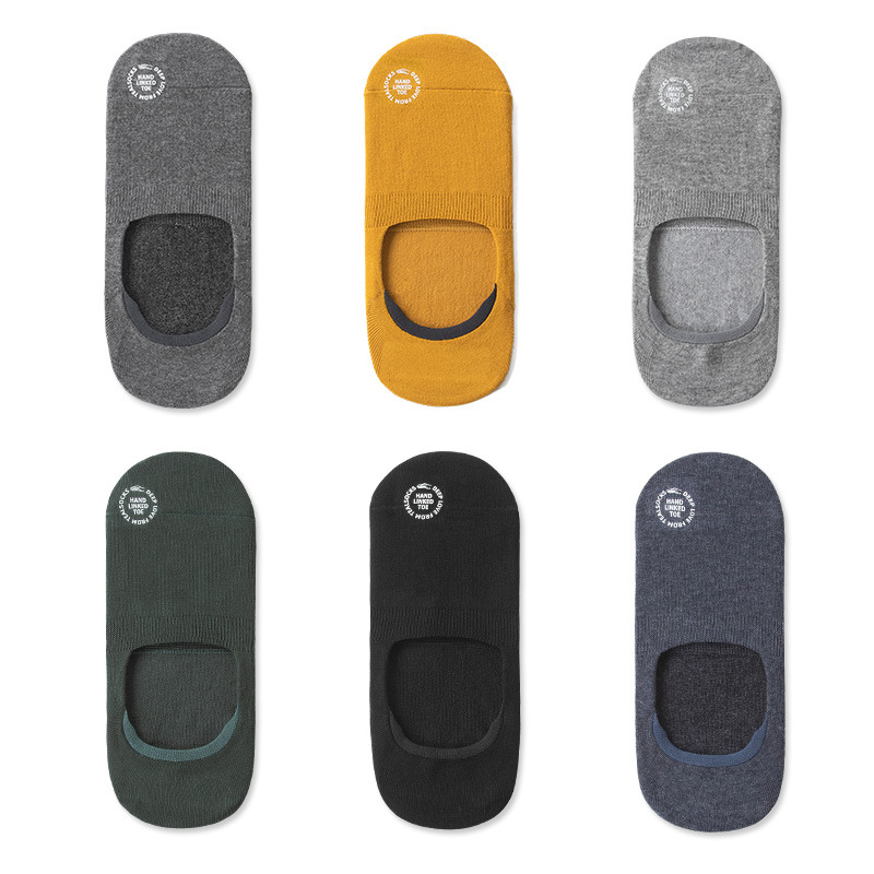 teal浅口隐形袜夏季防臭不掉跟袜子女男士短袜一片式防滑船袜女