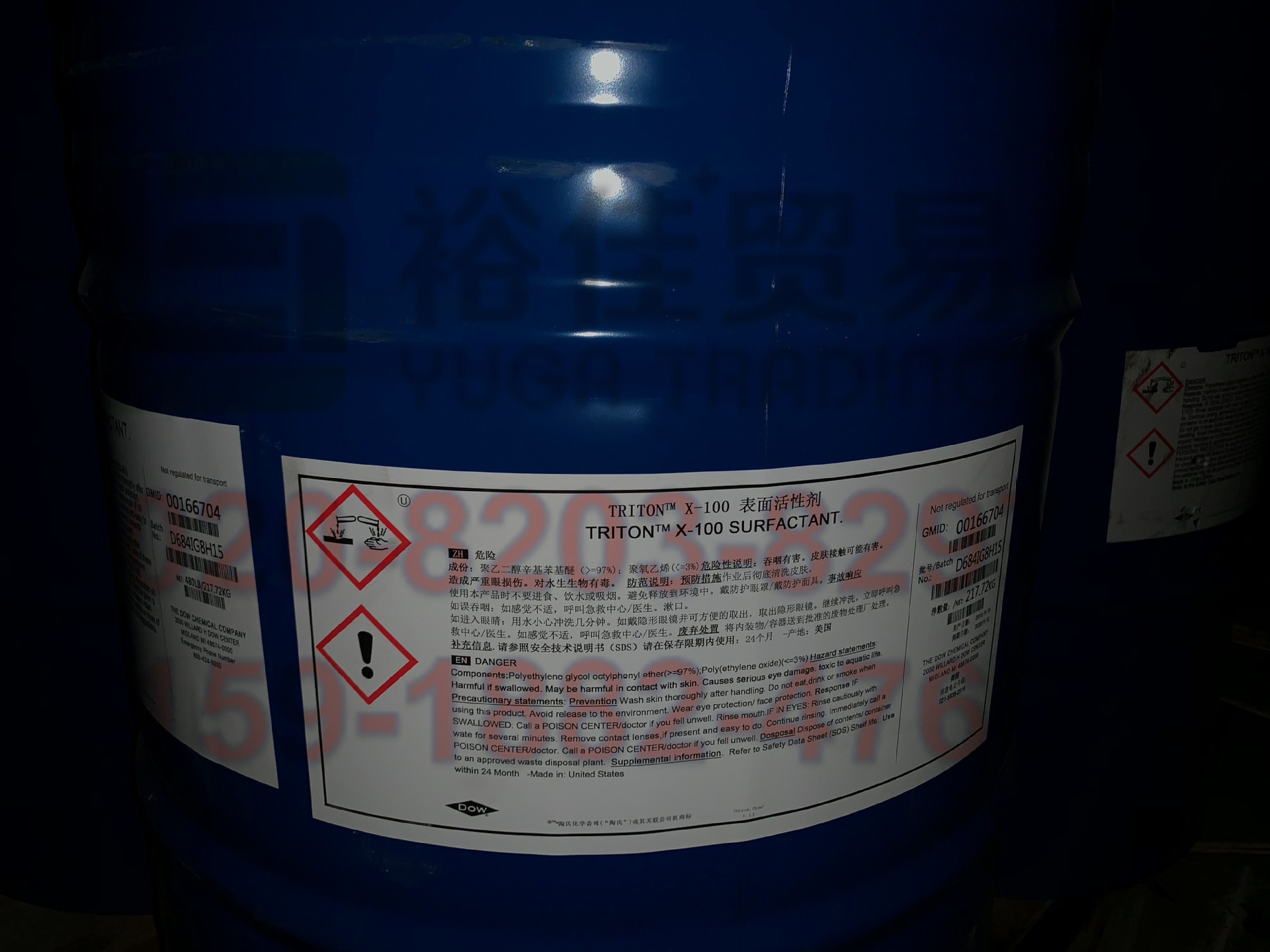 陶氏化学triton x-100表面活性剂 内附tds产品说明书