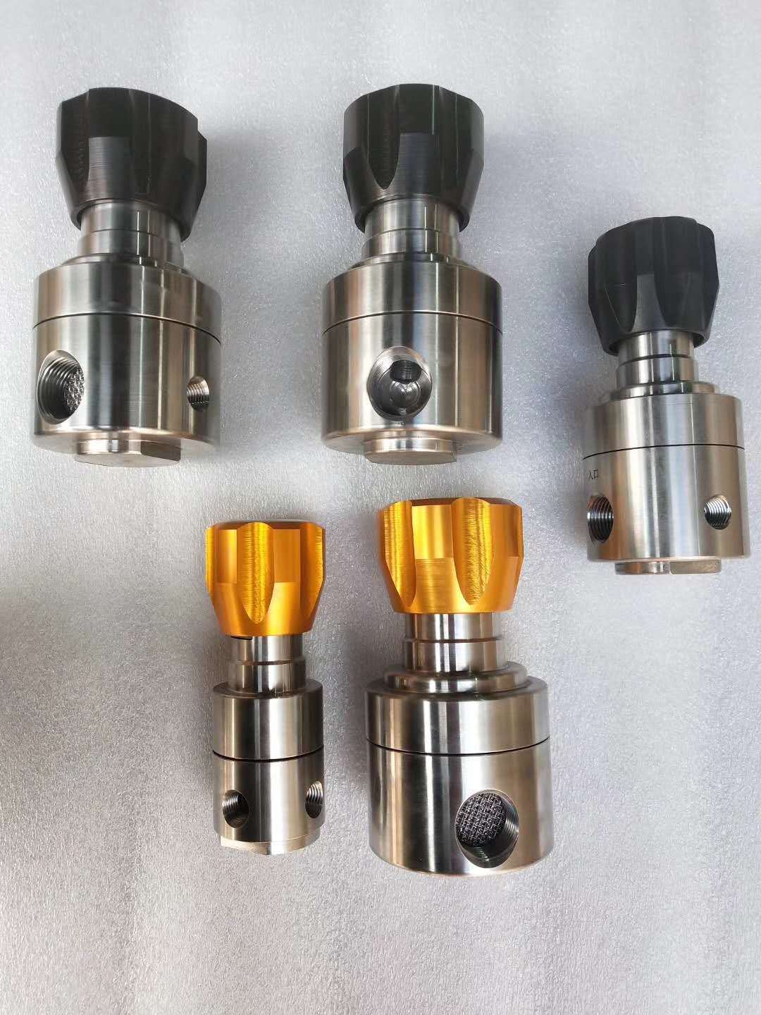 高压调压阀定制液压阀门限流阀不锈钢调压阀高压气室恒压阀一体