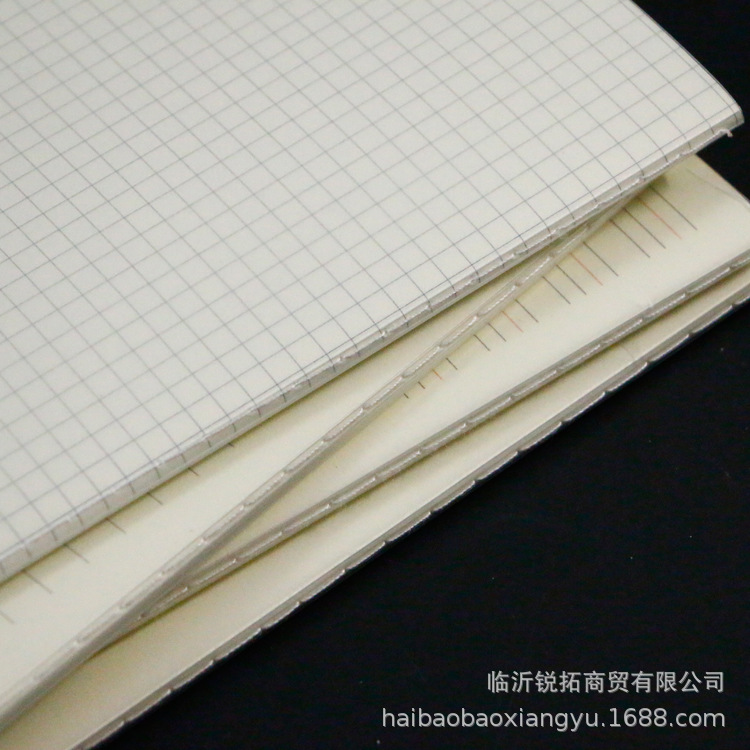 a5 16开 pp透明软胶本 空白笔记本 四线英语本 网格本 横线本文具