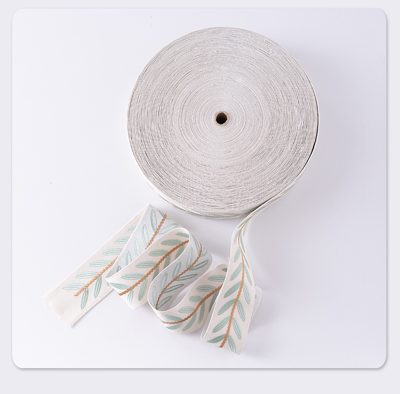 新款小树叶窗帘织带条厂家直销 窗帘辅料装饰布带织带现货批发