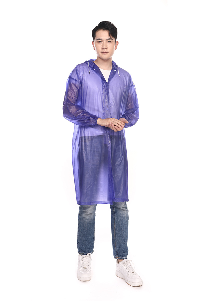 海胶pvc牛津雨衣牛筋雨衣雨披工地劳保长款风衣防汛抗洪环卫工人