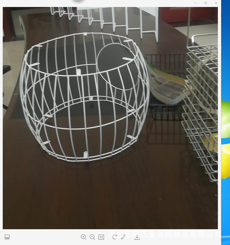 铁丝焊接猫笼子铁丝喷塑制品圆形 椭圆形笼子各种规格可定制