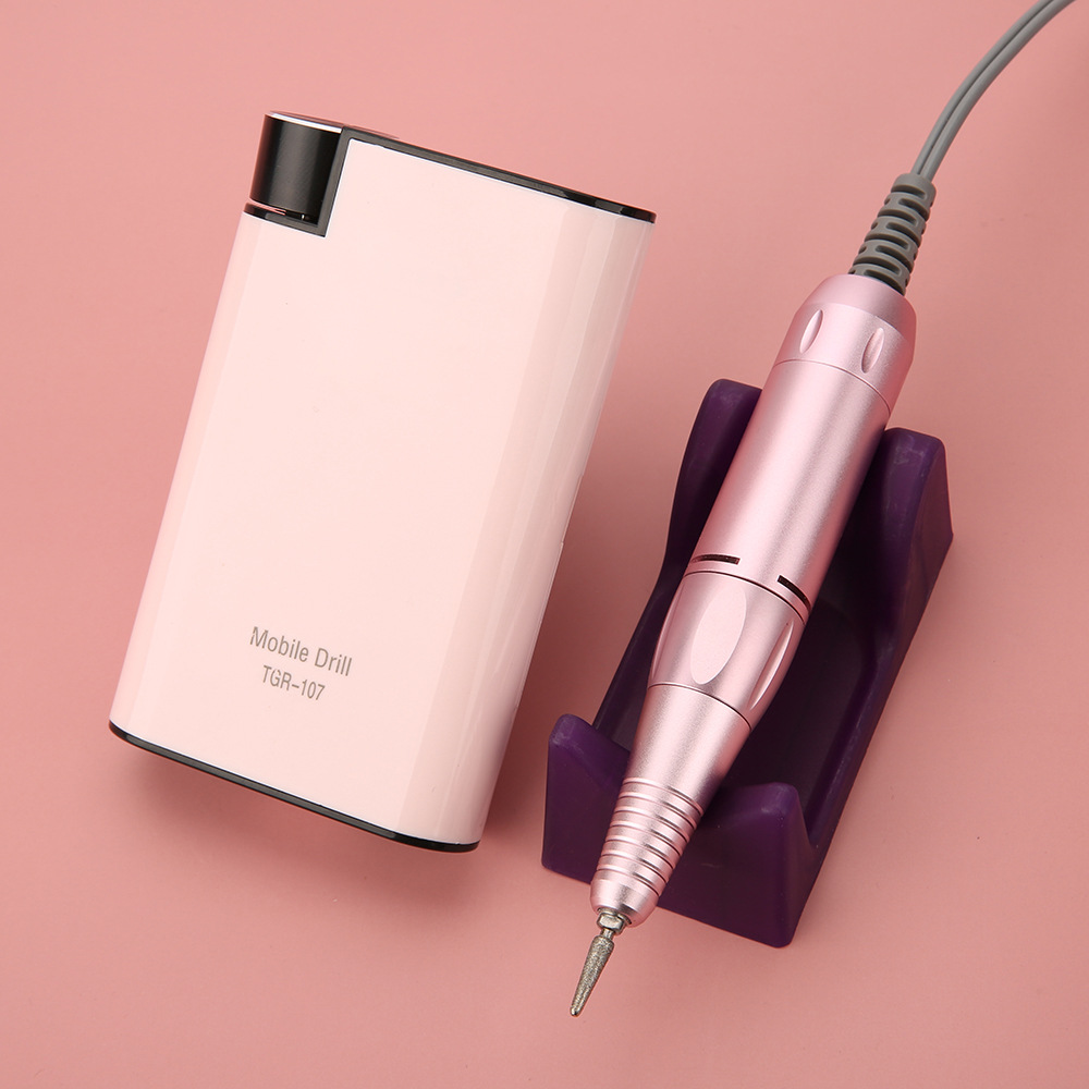 美甲打磨机蓄电池美甲打磨机美甲店挂腰打磨机方便携带美甲打磨机