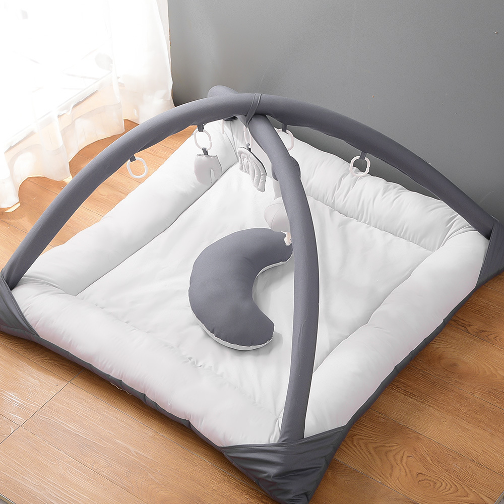 新品便携式婴儿床可移动bb仿生床 0-6月防压新生儿床中床一件代发