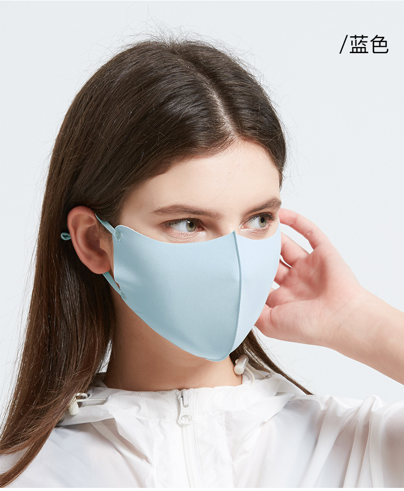 口罩挂耳式冰丝棉防尘防雾霾男女春夏户外出行防晒可调节透气面罩
