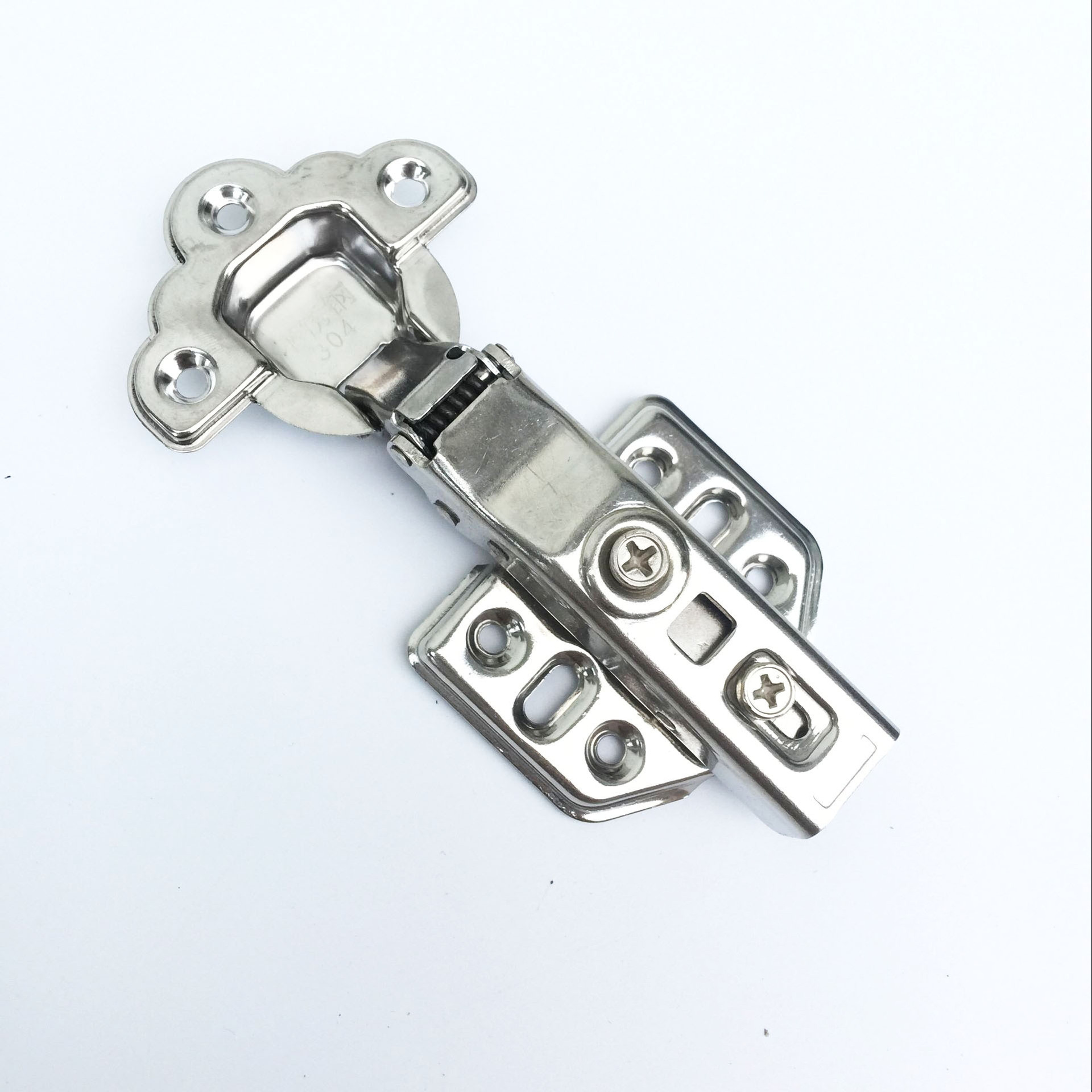 不锈钢铰链 液压阻尼铰链 衣橱柜门静音缓冲弹簧门铰合页五金