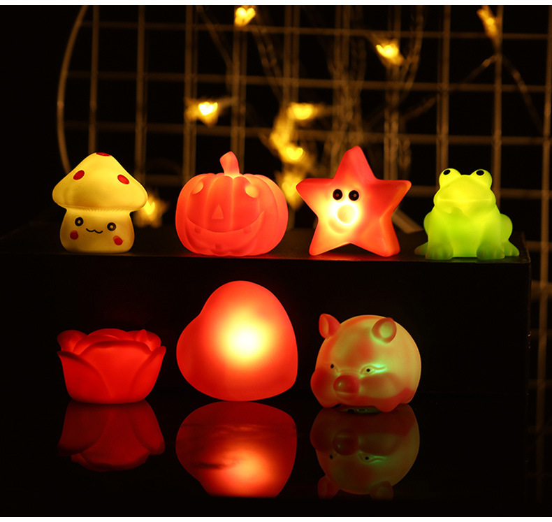 义乌发光玩具夜市地摊套圈圈夜光七彩小夜灯儿童批发地推摆摊货源