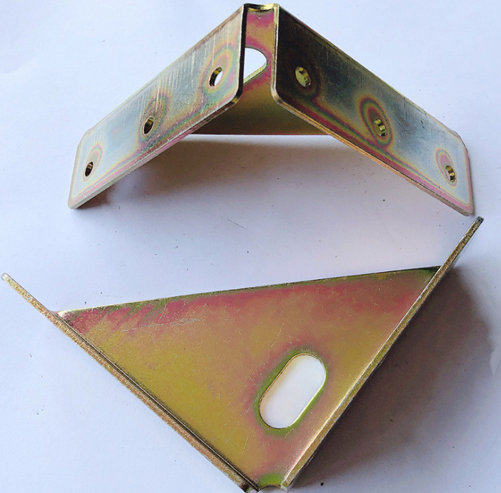 厂家直销加厚三角固定角码三角撑床用橱柜90度直角五金连接件角铁