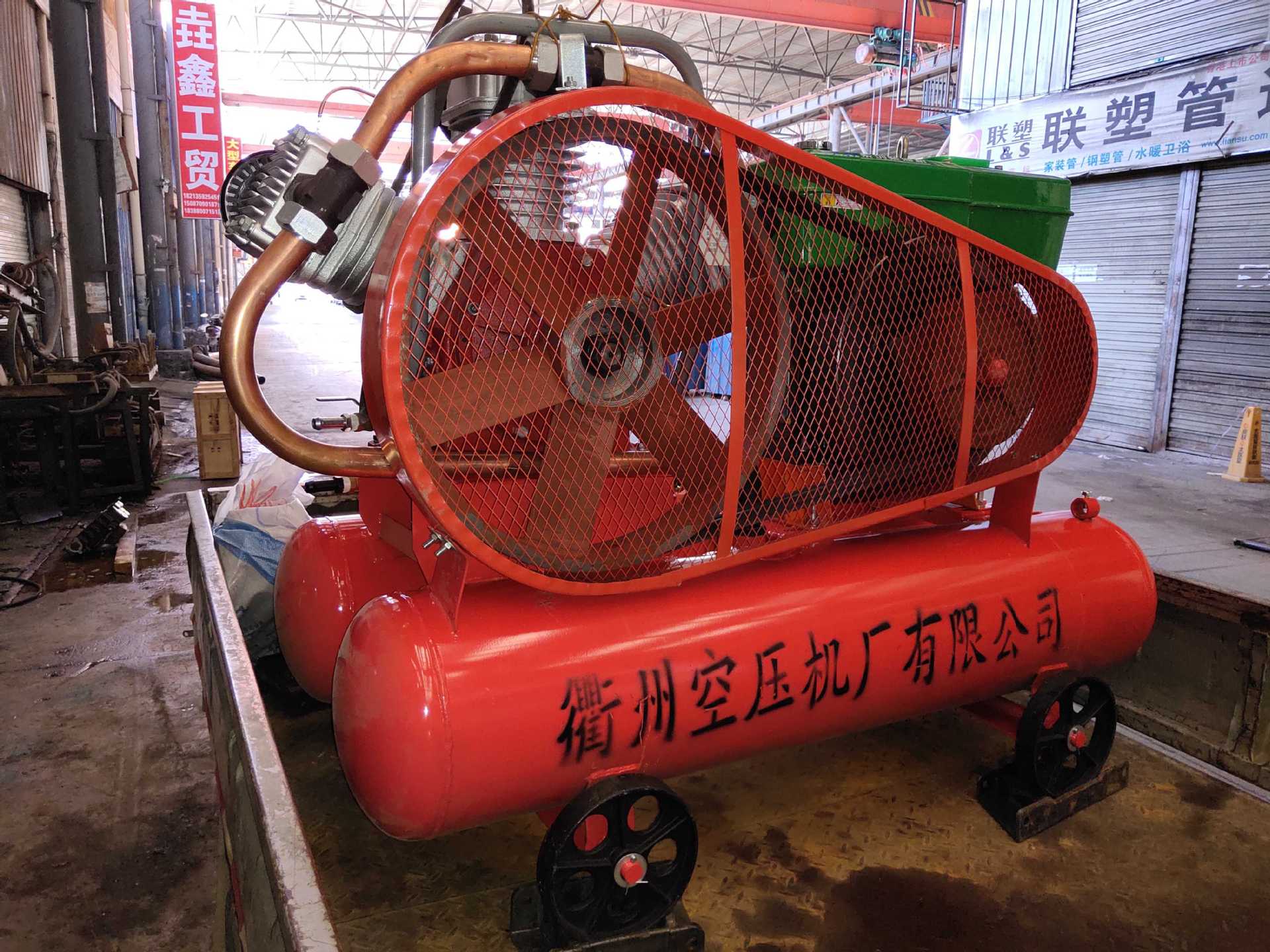 云南昆明开山风神w3.5/5配百年常柴cy25柴油机柴动空压机