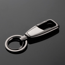 jobon中邦汽车钥匙扣男士腰挂简约个性创意定制钥匙链圈环锁匙扣
