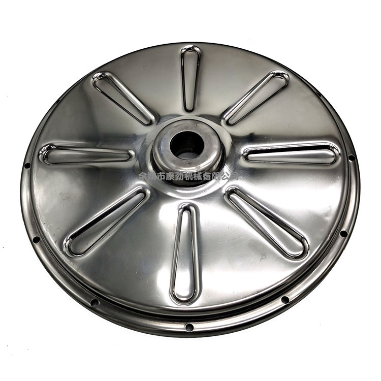 厂家直销不锈钢电机盖 不锈钢水车电机端盖 冲压拉伸不锈钢电机壳