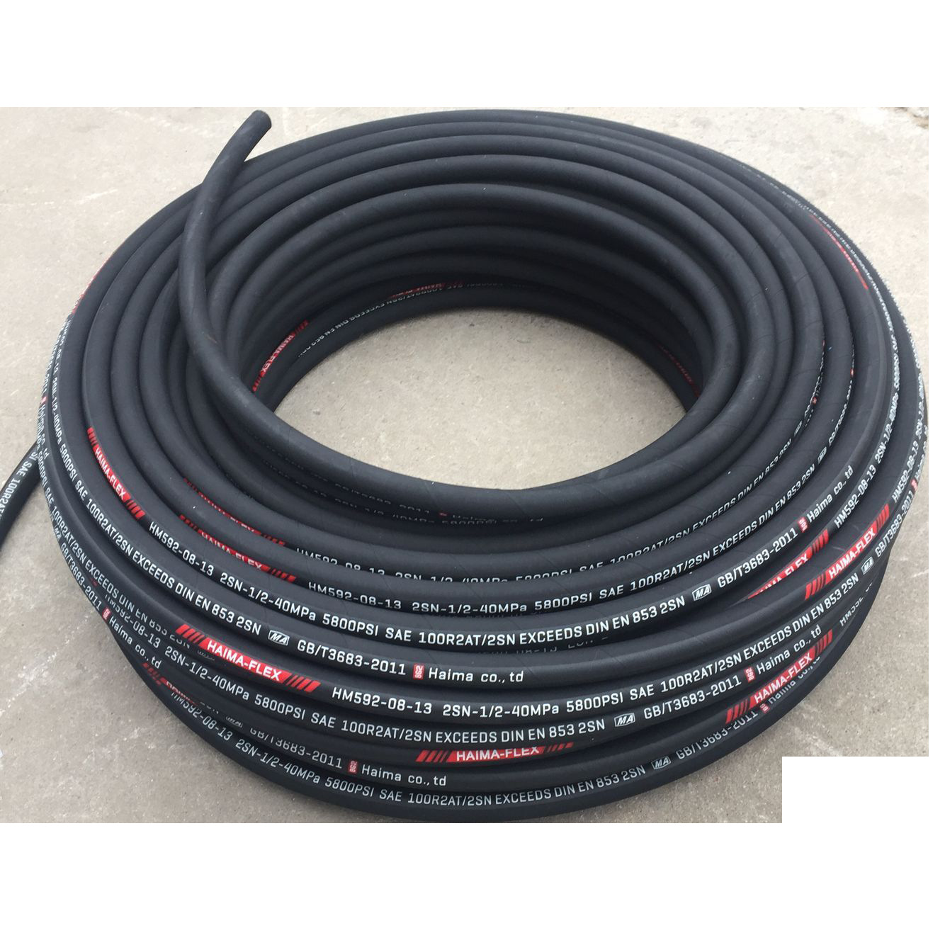 机械设备高压胶管总成 高压橡胶软管总成 高压软管总成厂家高压管