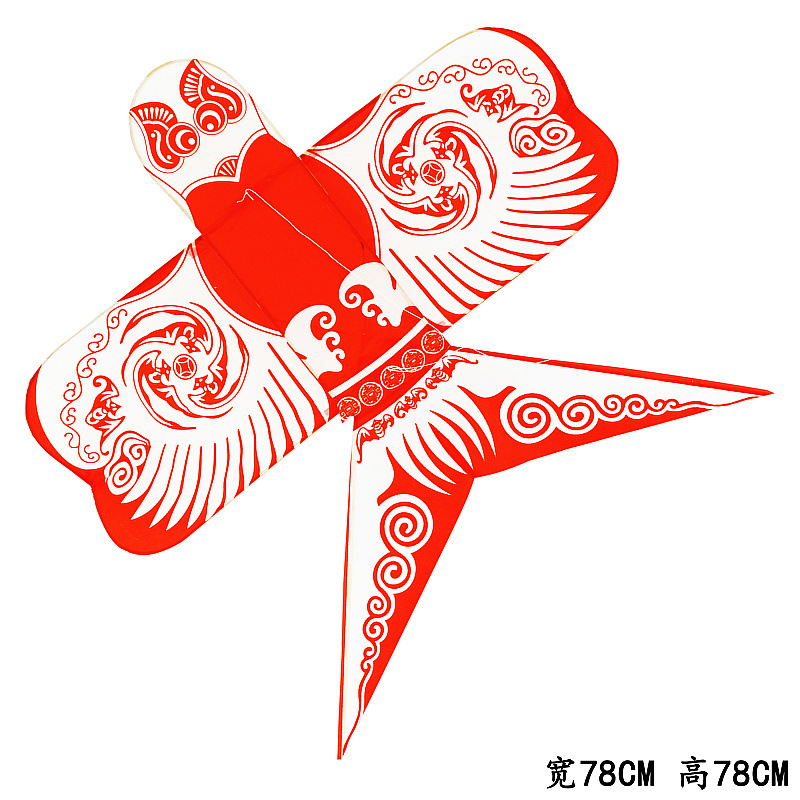 竹子空白diy涂鸦沙燕风筝批发 喜上眉梢双龙戏珠蝶戏牡丹五福多款