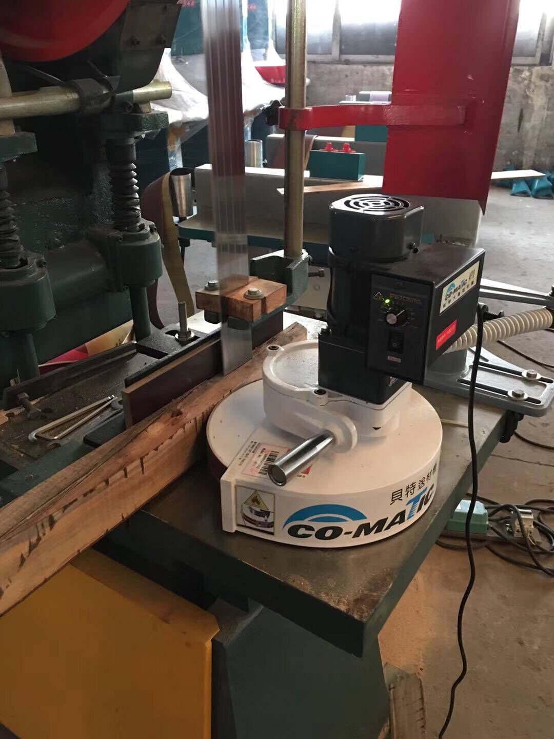 af10带锯机专用型正品全新台湾贝特comatic木材送料器木工送材机