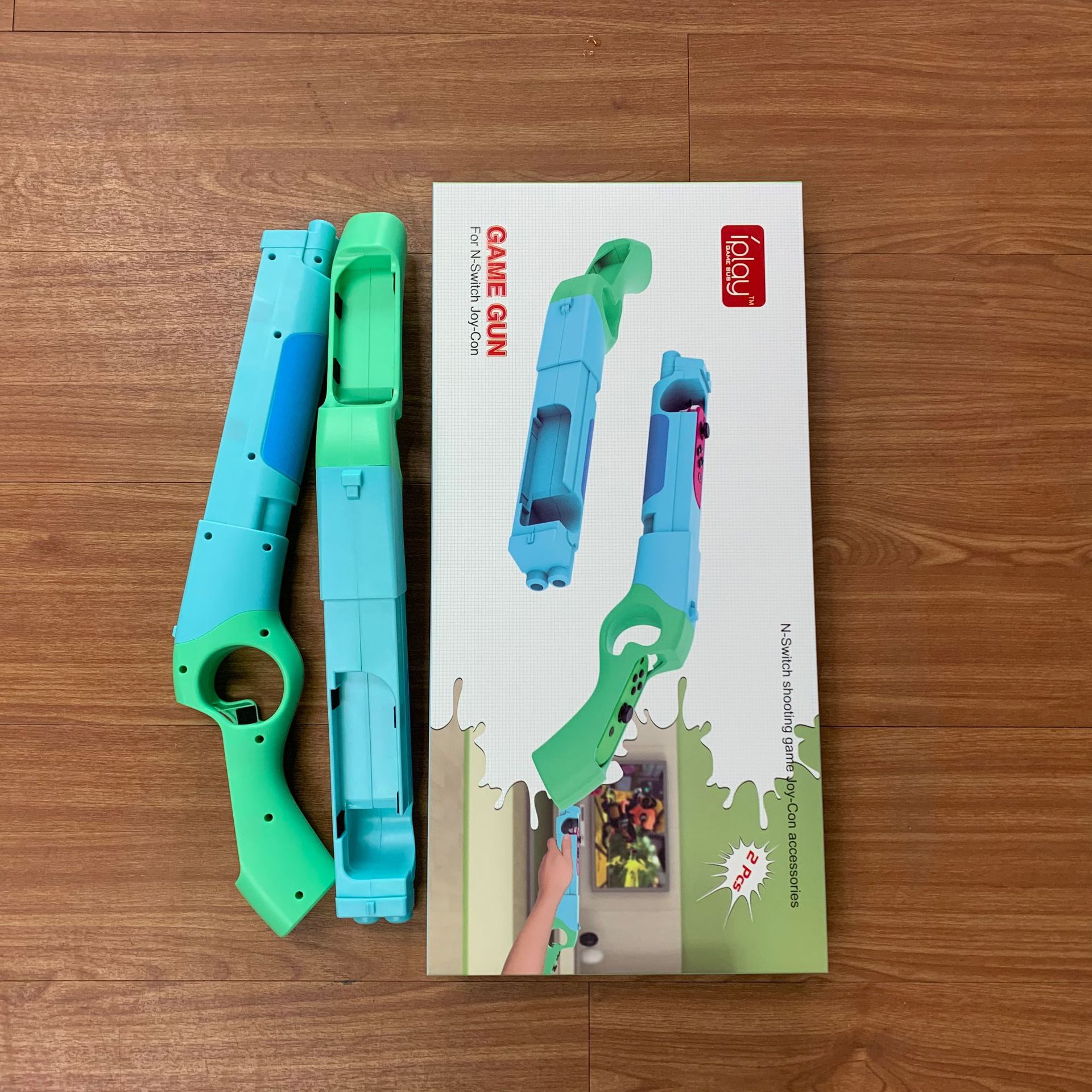 新款任天堂switch游戏枪托switch手柄游戏枪握把射击游戏枪托