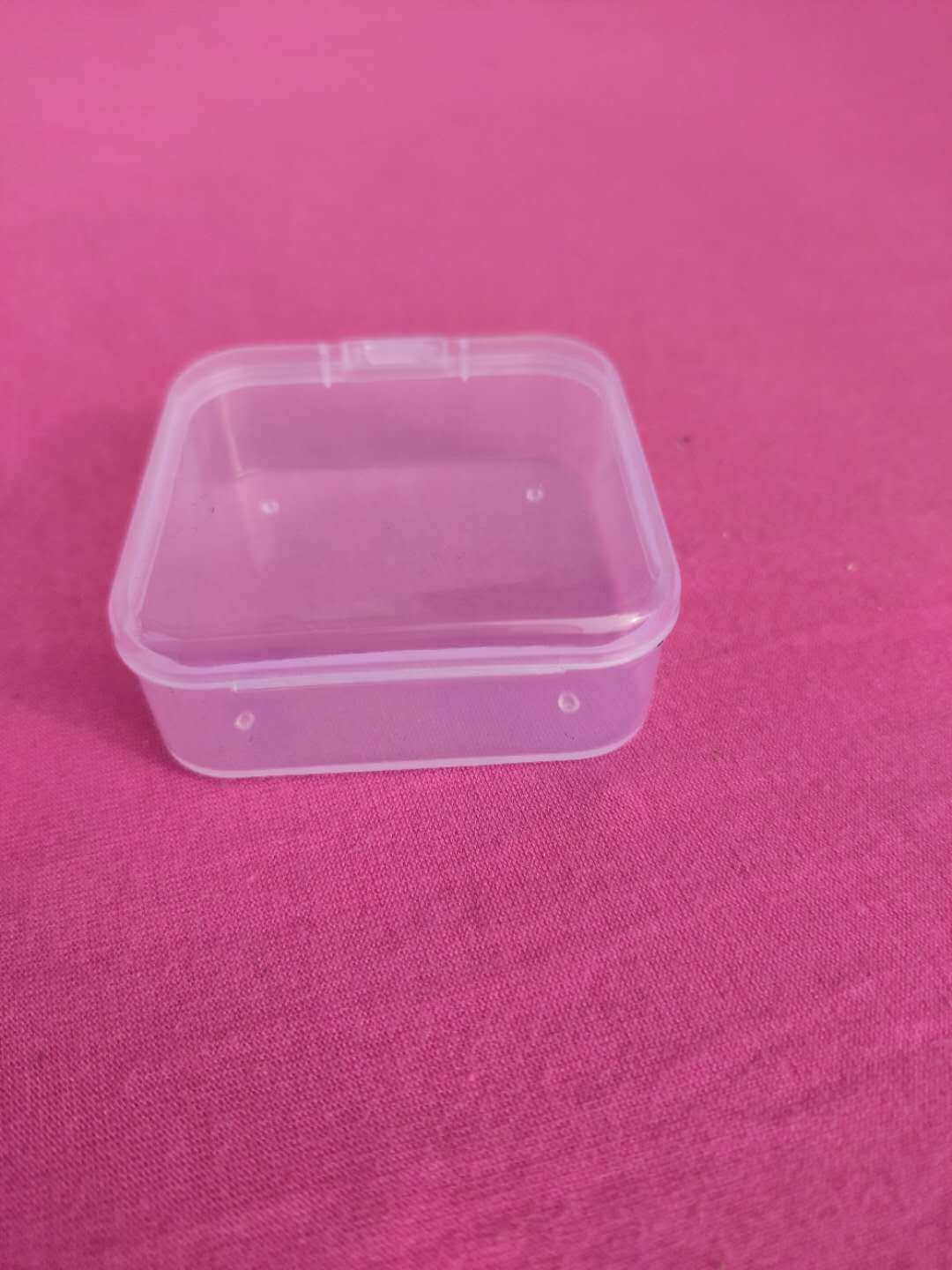 方形高透明塑料收纳盒首饰串珠零配件渔具耳塞收纳小方盒厂家直销