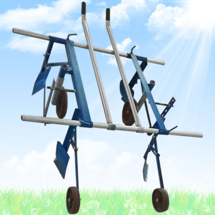 四川人力覆膜机 大蒜铺膜盖地膜机自动封土地膜机