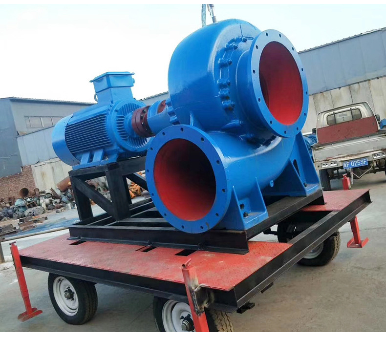 hw混流泵厂家批发6寸卧式涡壳混流泵大流量洪涝 抽水泵防洪排涝泵