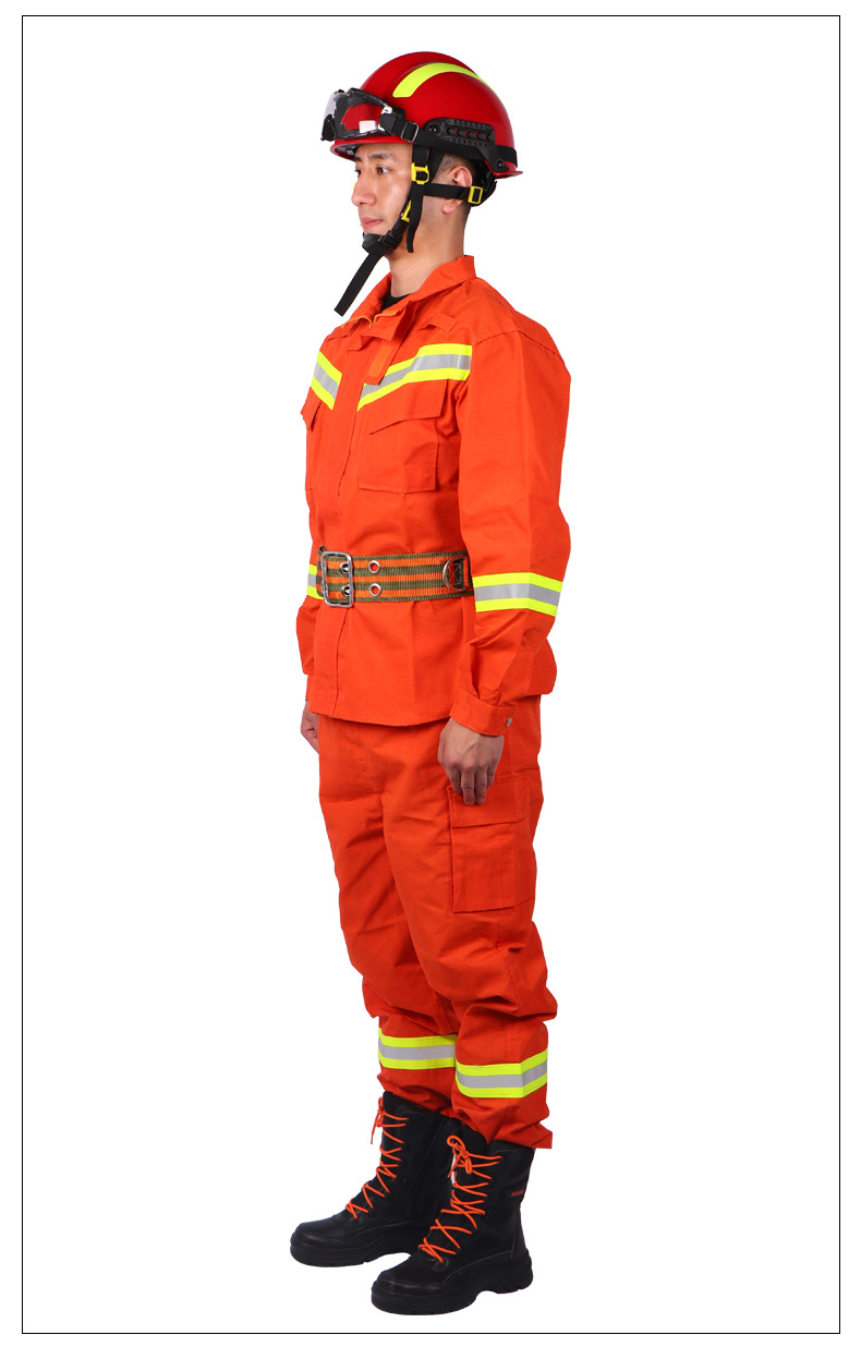 厂家直销 97款抢险救援服3c认证衣服消防训练 演习防火隔热可定制