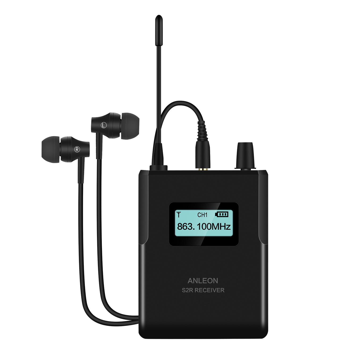 anleon s2/r舞台耳返 舞台无线系统 接收机 863-865mhz