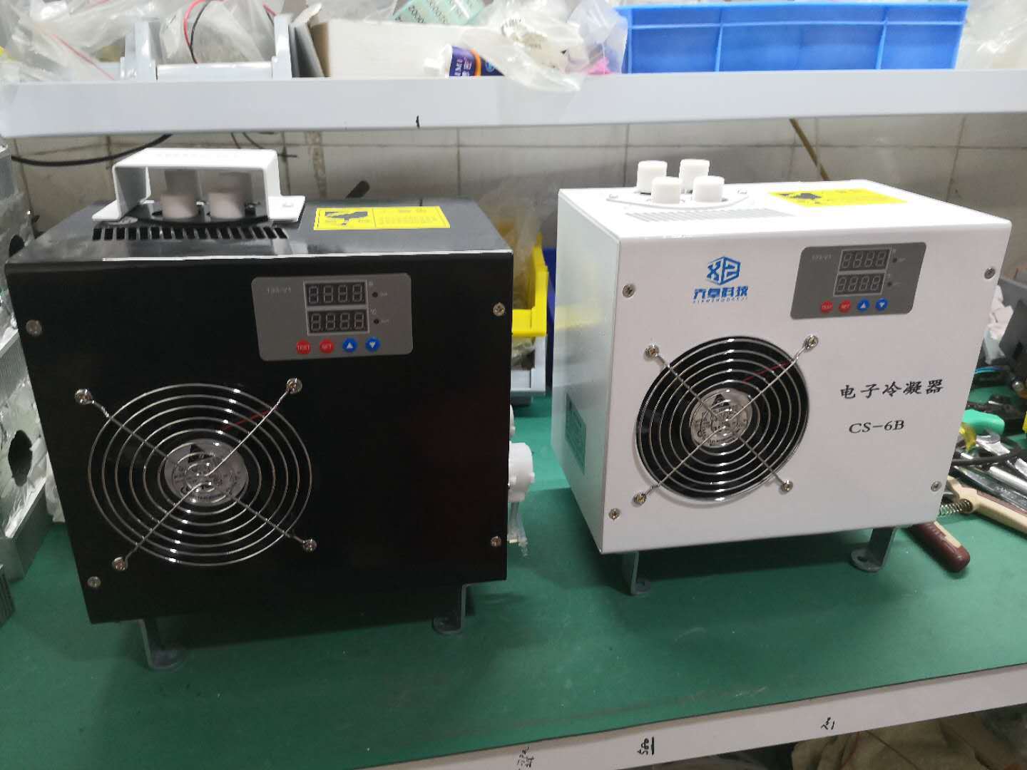 电子冷凝器双通道电子除湿冷却器半导体制冷cems烟气冷凝器