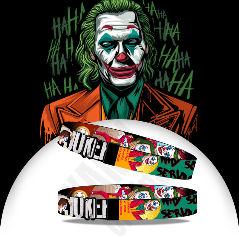 焱喜创意新款欧美影视 小丑 织带手环 手环 成人儿童