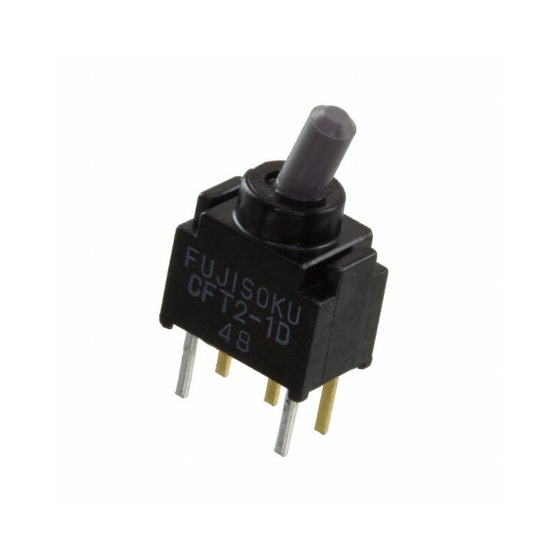 6mm钮子开关,联扭子开关,六脚二档,摇臂摇杆开关cft2-1dc-aw