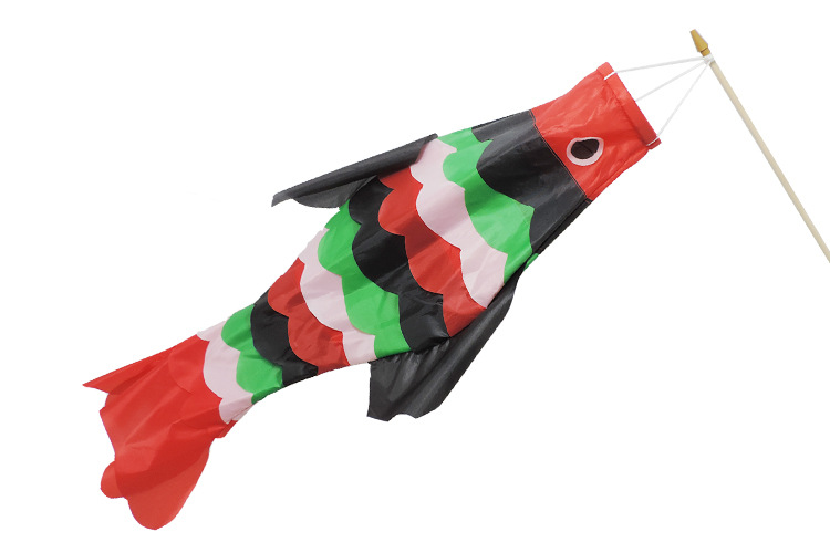 日本鲤鱼旗导游日式手工幡节日创意家居居酒屋装饰风向袋彩旗批发