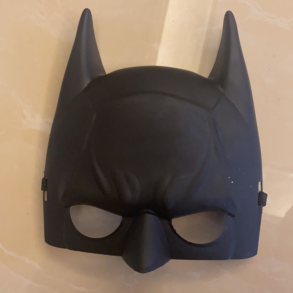 狂欢万圣节儿童角色扮演复仇者联盟半脸蝙蝠面具超级英雄情趣眼罩