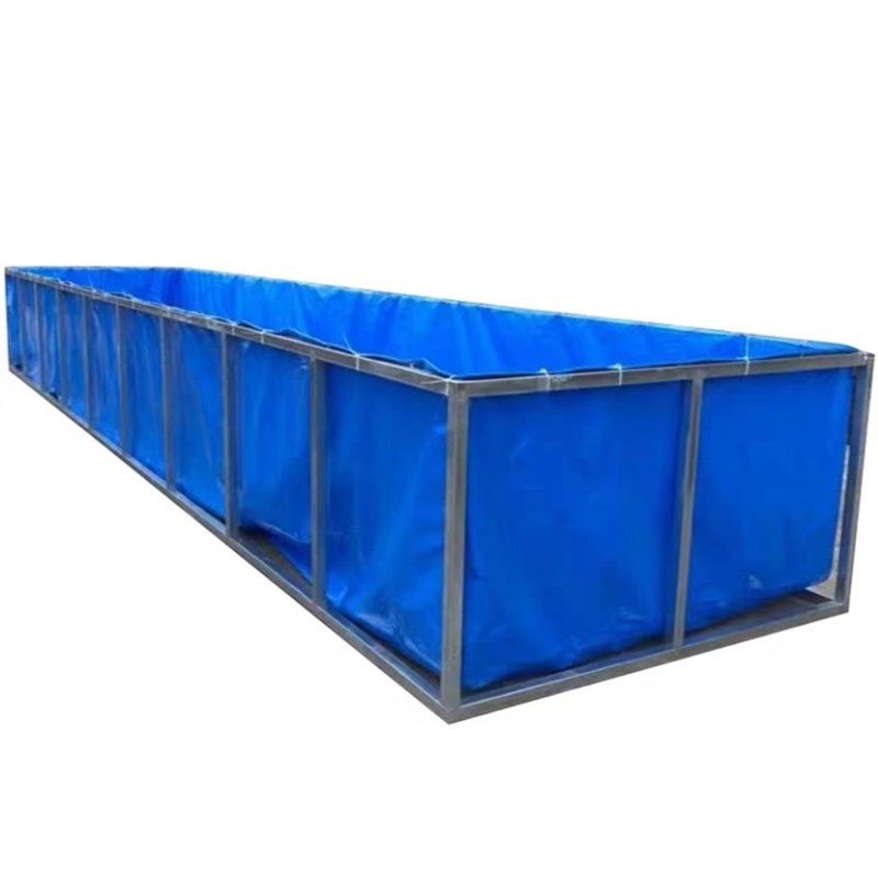 加厚养殖帆布水池锦鲤龙虾鱼池折叠蓄水池防水篷布防雨布网箱水袋