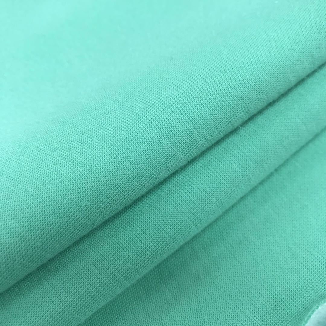 现货奥棉超柔棉 加厚全棉不倒绒面料 秋冬儿童保暖裤卫衣加绒面料