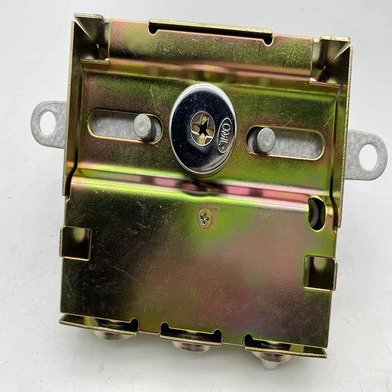 老式防盗门自动门锁 旋钮锁航鹰华鹰十字自动碰锁