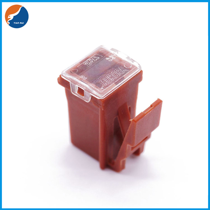 矩形中型保险丝20a25a30a40a50a60a汽车方形保险丝