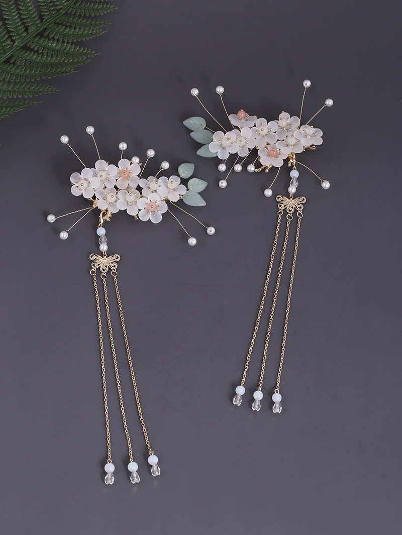 古风发饰股装配饰步摇流苏超仙古典唯美仙气古代汉服头饰儿童配饰