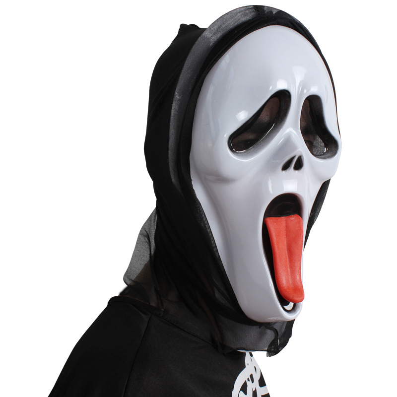 万圣节恐怖吓人面具人狂男全脸成人死神杰森僵尸魔鬼面具恶魔