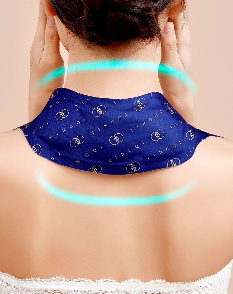 庭七藏红花肩颈贴时尚围脖式热敷脊椎贴热灸护颈肩贴品牌加工定制