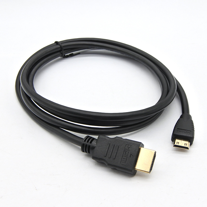h hdmi线 高清线 hdmi数据线 1080p 3d传输 hdmi a转d 0.5米