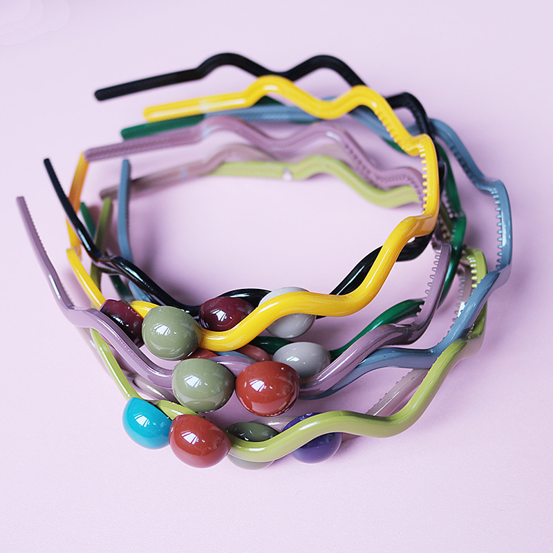 网红洗脸用波浪形头箍抖音百搭发箍韩版头饰发箍女可爱甜美超仙